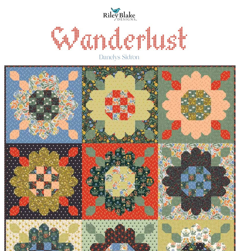 Wanderlust 10" Stacker by Danelys Sidron for Riley Blake Designs Cake Layer