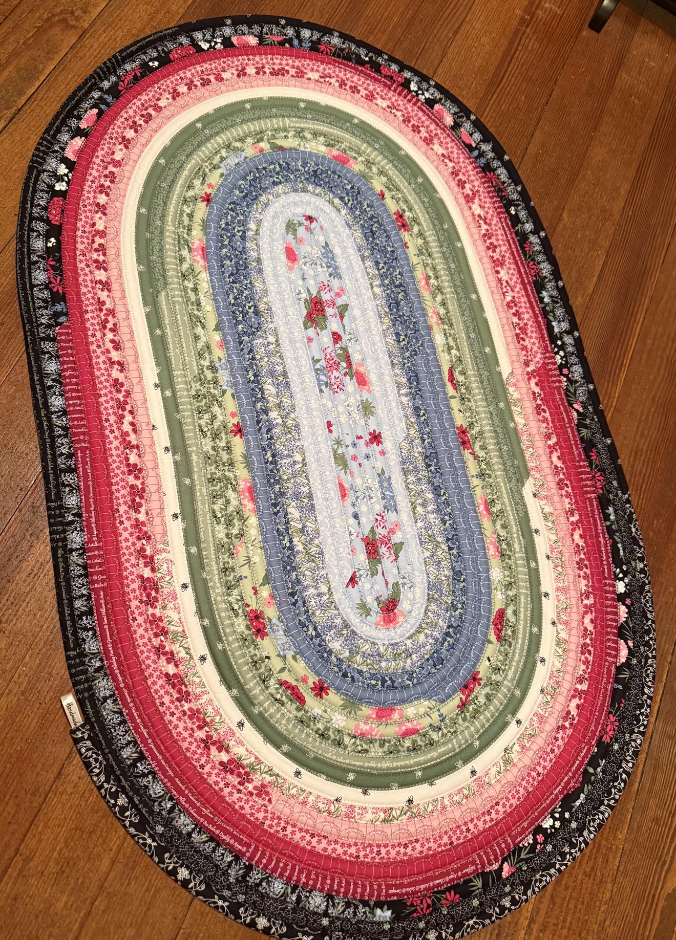 Oval Rug 27" x 44 1/2" - Perennial by Riley Blake Designs