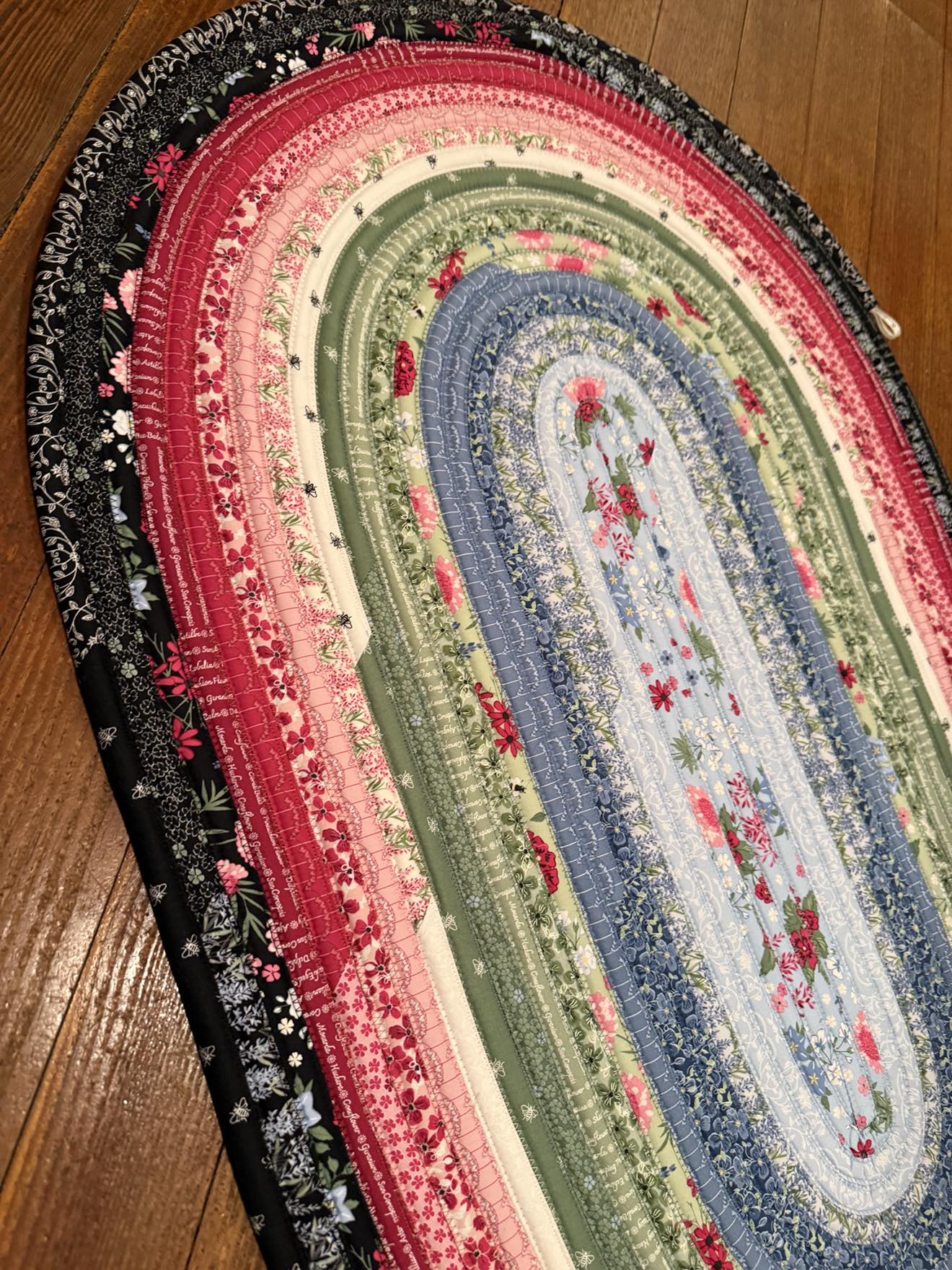 Oval Rug 27" x 44 1/2" - Perennial by Riley Blake Designs