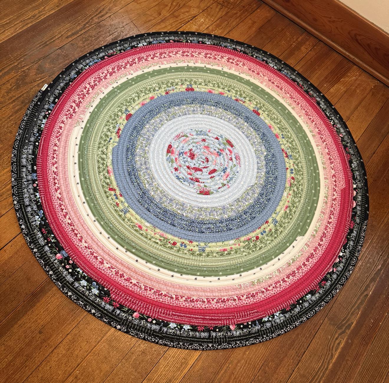 Round Jelly Roll Rug 58" Diameter - Perennial Riley Blake Designs