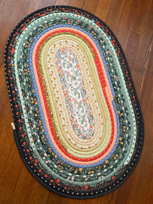 Oval Jelly Roll Rug 28" x 44" - Wanderlust