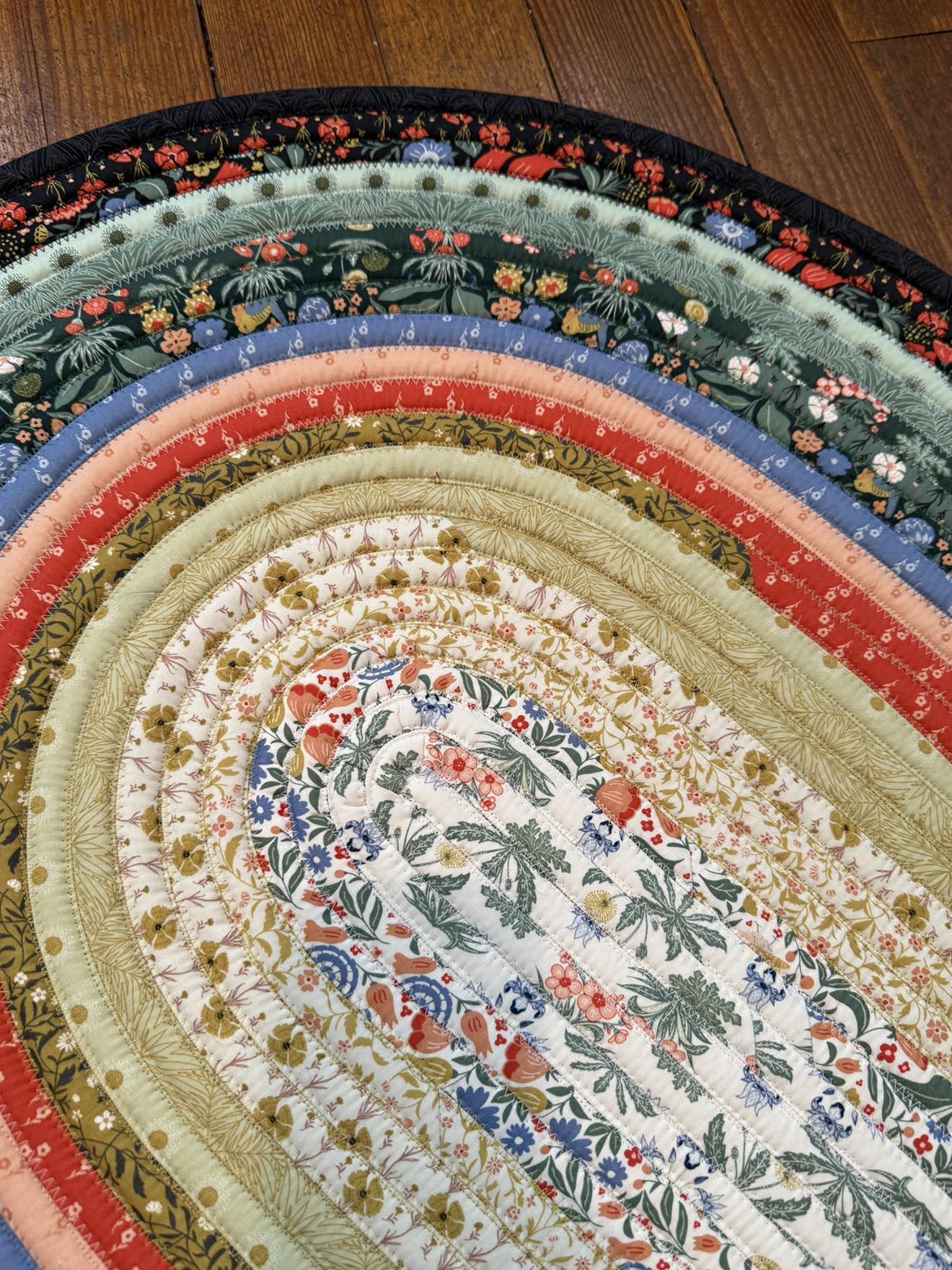 Oval Jelly Roll Rug 28" x 44" - Wanderlust