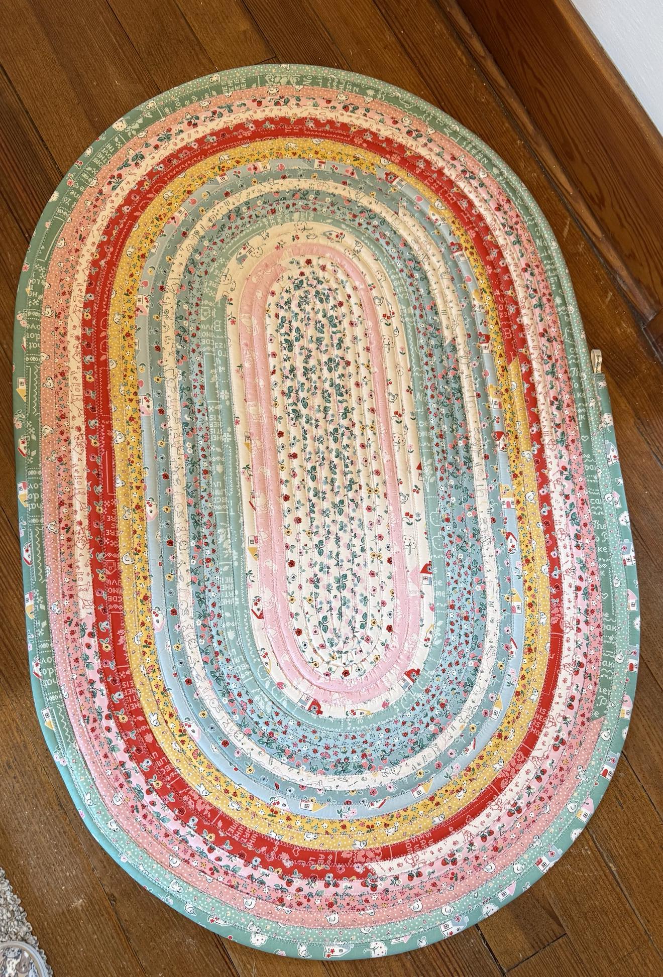 Oval Rug 29" x 44" - Home Sweet Home