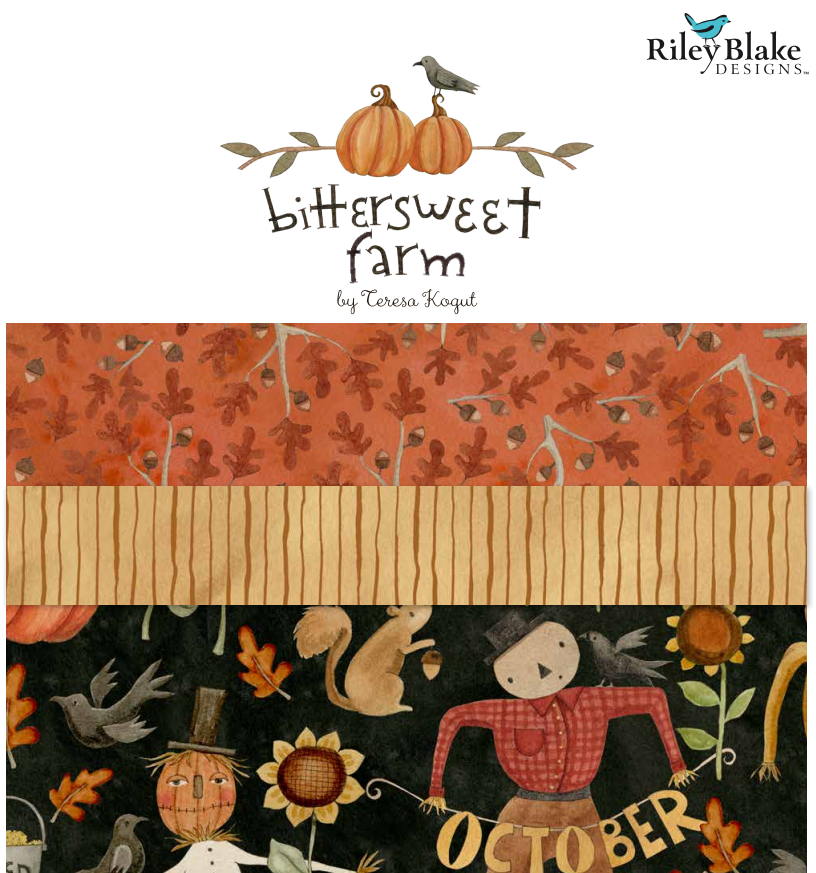 Bittersweet Farm 10" Stacker by Teresa Kogut for Riley Blake Designs