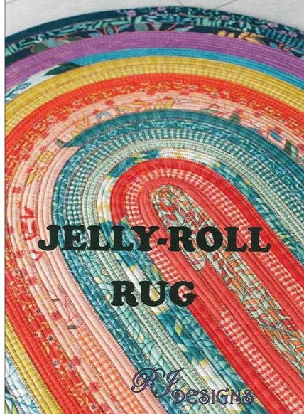 Jelly Roll Rug Paper Pattern RJ Designs