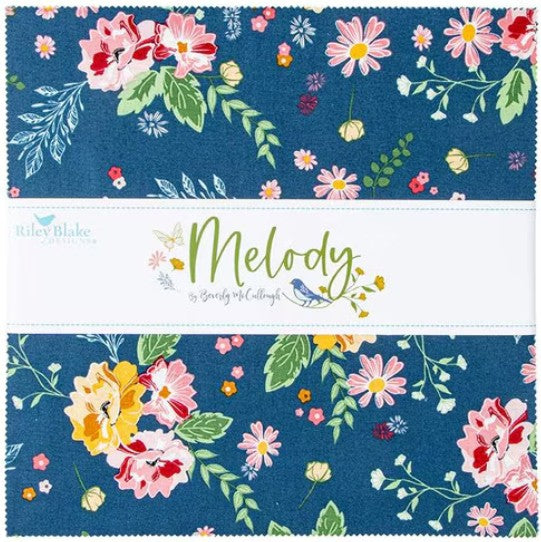 Melody 10" Stacker by Beverly McCullough for Riley Blake Designs