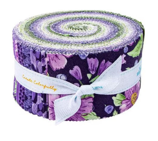 Plum Petals Rolie Polie by Diane Labombarbe for Riley Blake Designs