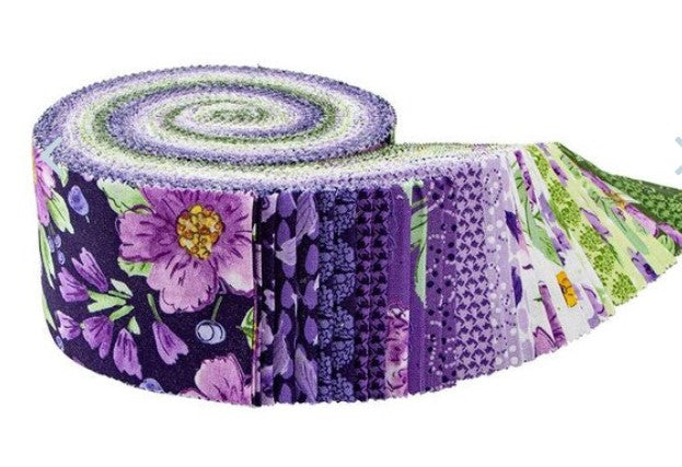 Plum Petals Rolie Polie by Diane Labombarbe for Riley Blake Designs