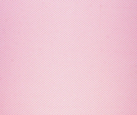 1 Yard Fabric Cut  - 100% Cotton Flannel Fabric - Pink Lattice Plaid Pink Orange White