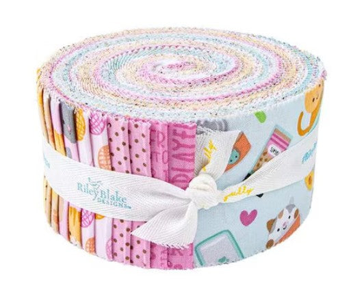 Pretty Kitty Rolie Polie by Doodlebug Designs Inc. for Riley Blake Designs