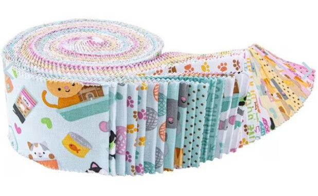 Pretty Kitty Rolie Polie by Doodlebug Designs Inc. for Riley Blake Designs