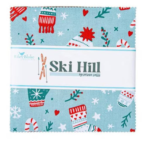 Ski Hill 5" Stacker by Corinne Wells Riley Blake Designs