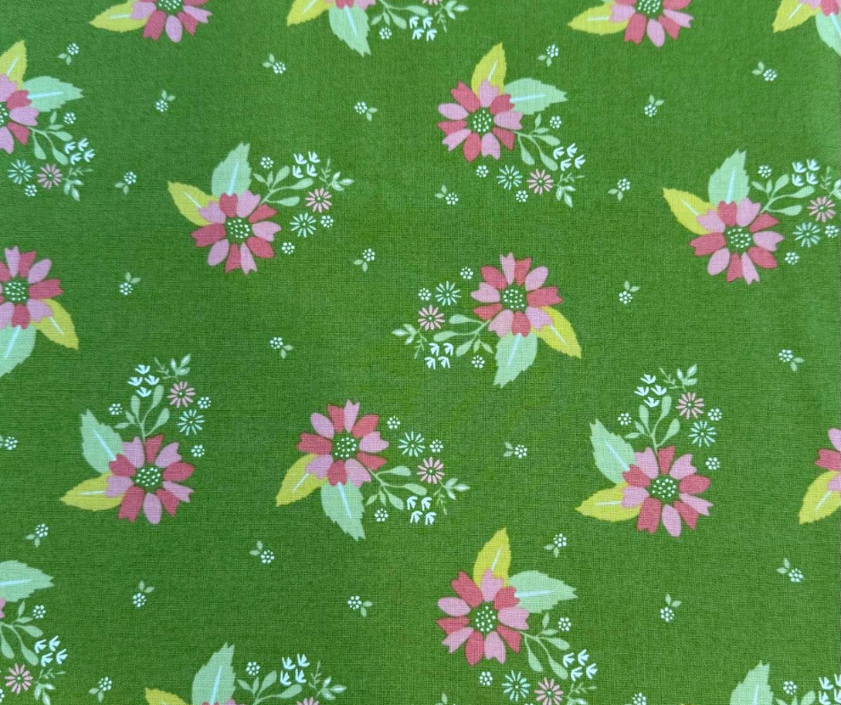 1 Yard Fabric  Cut  - Strawberry Lemonade #37671 Moda Fabric 100% Cotton