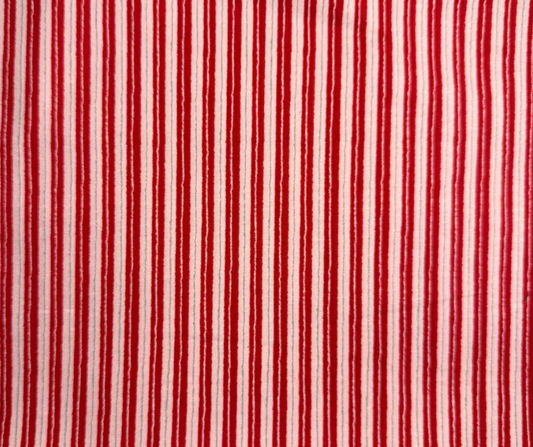 1 Yard Fabric  Cut  - My Summer House Stripes Rose #3047 Moda Fabric 100% Cotton