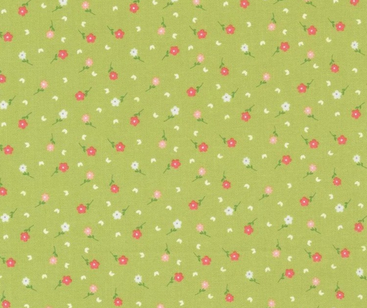 1 Yard Fabric  Cut  - Strawberry Lemonade #37674 Moda Fabric 100% Cotton