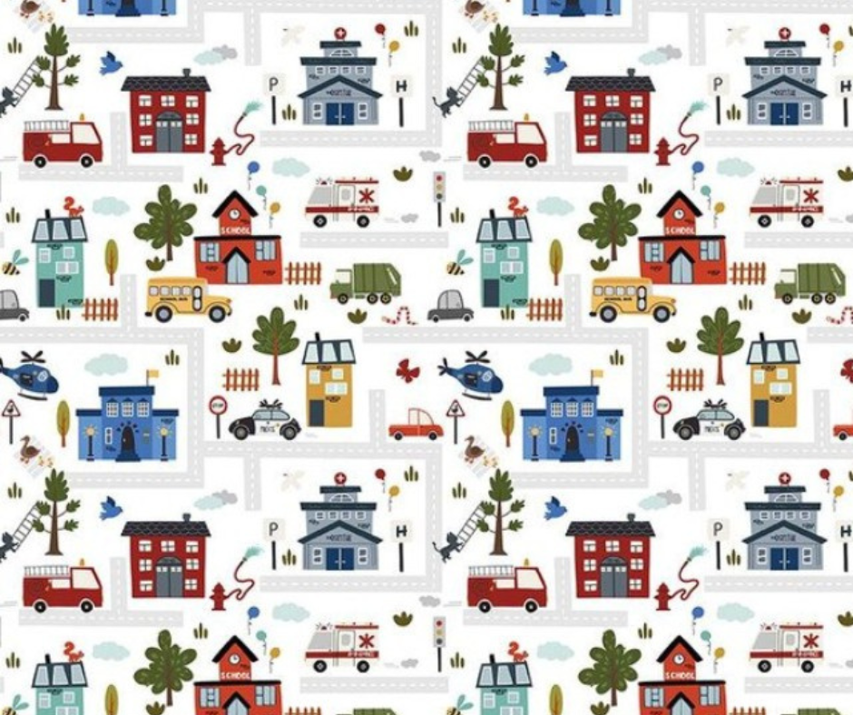 1 Yard - It Takes A Village Cloud C15460 by Jennifer Long for Riley Blake Designs