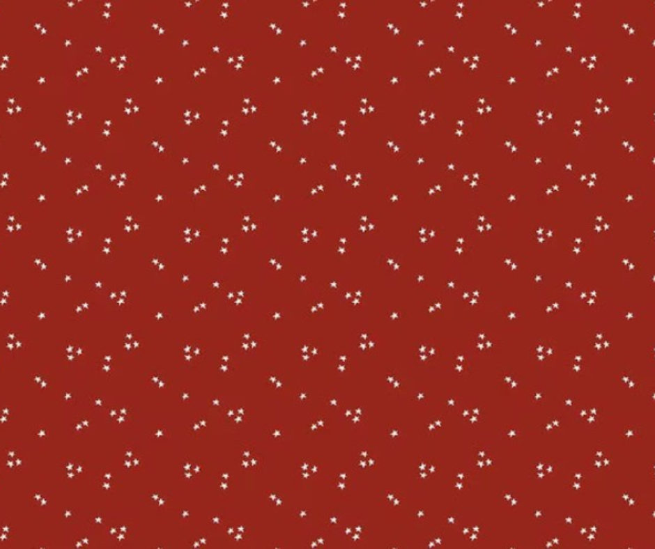 1 Yard - It Takes A Village Shining Star Fire Truck Red by Jennifer Long for Riley Blake Designs