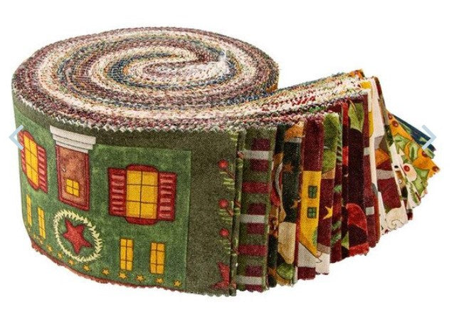 Up on the Housetop Rolie Polie by Teresa Kogut for Riley Blake Designs