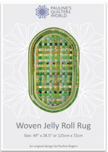 Woven Jelly Roll Rug Pattern FREE SHIPPING