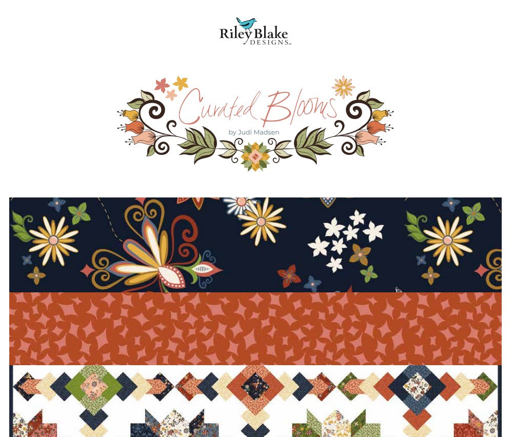 Curated Blooms Rolie Polie by Judi Madsen for Riley Blake Designs