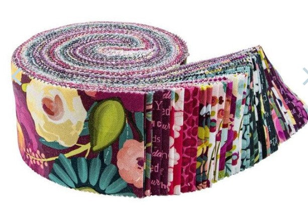 Fragrant Fields Rolie Polie by Lila Tueller for Riley Blake Designs