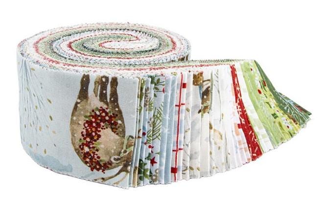 Santa Tree Farm Rolie Polie by Lisa Audit for Riley Blake Designs