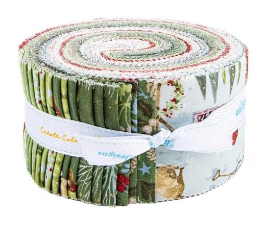 Santa Tree Farm Rolie Polie by Lisa Audit for Riley Blake Designs
